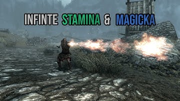 Skyrim - Never run out of STAMINA and MAGICKA