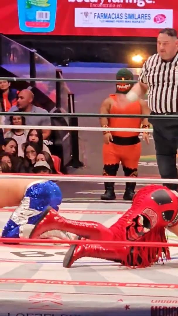 Triunfo por descalificación de Star Jr, Titan y Esfinge en la Arena México