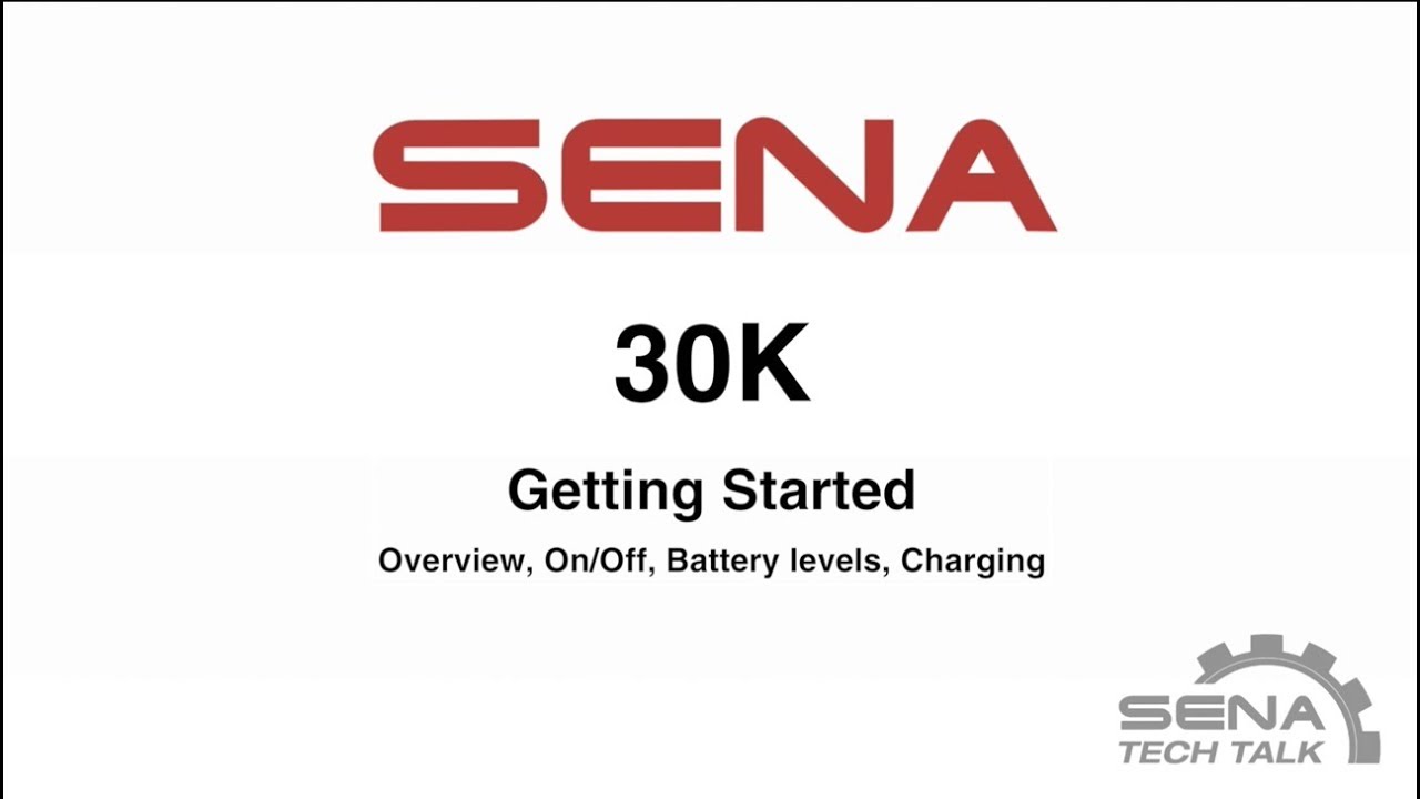Download Sena 30K Getting Started