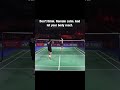 Blocking a powerful smash. #badminton #subscribe #like #views