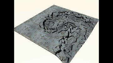 Interactive Fractured System 3ds max