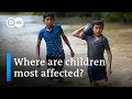 UN Report: Extreme weather displaced more than 43 million children in recent years | DW News