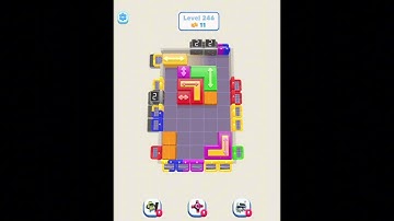 Color Block 3D Slide Puzzle *Updated 8/2025*  Levels 241-242-243-244-245-246-247-248-249-250
