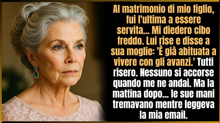 Al matrimonio di mio figlio, tutti mangiarono bene… tranne me. Solo avanzi freddi per me.