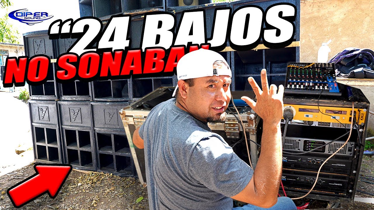 NO PEGABA EL BAJO ANTES PERO AHORA SI SUENA, SONIDO SUPER LUKAS