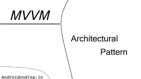 MVVM || A brief introduction || Architectural Patterns | Source code in Description