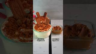 Low Calorie, High Protein No Bake Biscoff Cheesecake (UNDER 5 minutes)