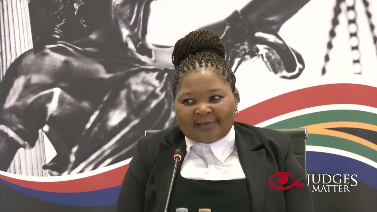 JSC Interview of Ms N. Mazibuko for a position on the Gauteng High Court - Judges Matter (Oct 2025)
