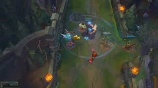 kaisa outplay vs fed top and jungle