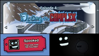 Achievement Spooked - Fleeing the Complex | The Henry Stickmin Collection