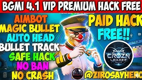 BGMI HACK MOD APK 4.1 FREE | BGMI ESP HACK KAISE KARE | BGMI NEW HACK TODAY | HOW TO HACK BGMI 4.1