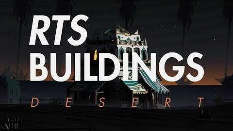 RTS Buildings - Desert