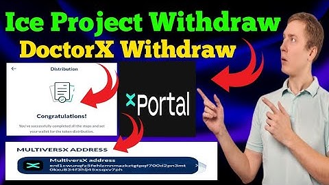 How to doctorX withdraw l DoctorX Withdraw address bind l Ice Project Withdraw step by step Guide