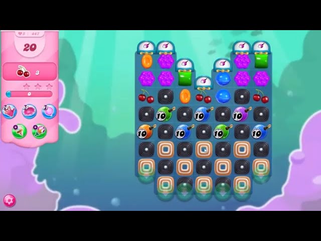 Candy Crush Friends Saga Level 447 