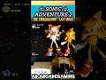Sonic Adventure 2 -The Final Hazard Boss Fight vs Super Sonic And Super Shadow - Sega Dreamcast