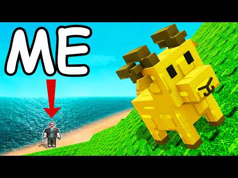 Climb a HILL to Save ANIMALS in Roblox...