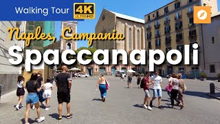 Spaccanapoli-Naples 🇮🇹 2022 | Video Walks 4K