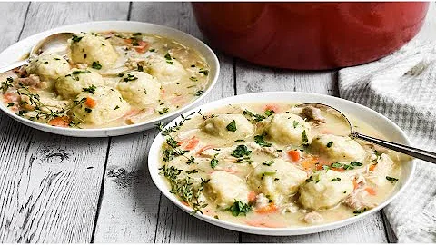 The Best Low-FODMAP Chicken and Dumplings (HD)