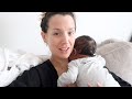 Vlog: The First One with a Newborn!