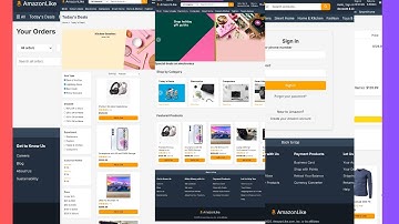 amazon clone with html, css & javascript | frontend project for beginners day 4 of 30-day challenge
