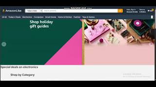 amazon clone with html, css &amp; javascript | frontend project for beginners day 4 of 30-day challenge