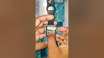 How To Insert Sim In A1 Smartwatch | A1 Smartwatch Sim Insert #smartwatchclub #shorts #shortfeed