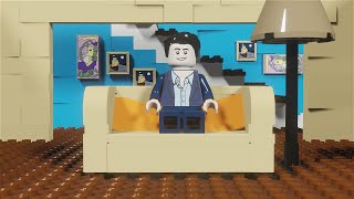 lego modern family blender 3d