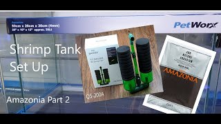 Shrimp Tank Set up (Amazonia Part 2) With Surprise Unboxing by Norbitts Adventures 258 views 3 years ago 9 minutes, 9 seconds
