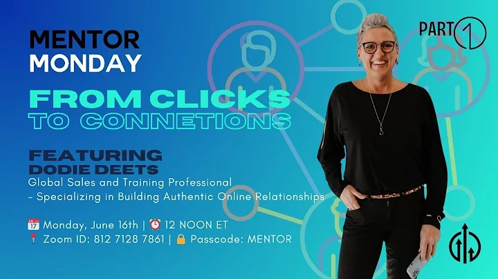 Mentor Monday: From Clicks to Connections – Building Authentic Online Relationships (Part 1 of 3)