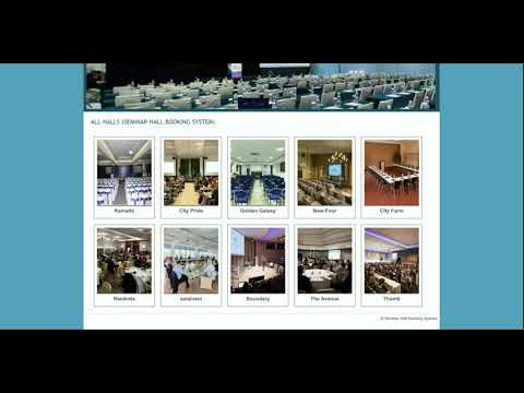 Seminar Hall Booking System | PHP and MySQL Project Source Code | PHP MySQL CRUD Project