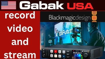 video recorder 4k hdmi & SDI using SD card or SSD hyperdeck plus