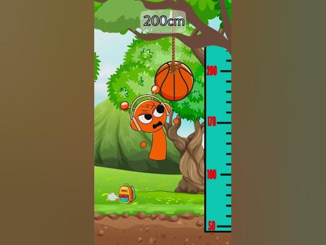 Outline Video After school he threw himself into basketball practice. #sprunki #shorts