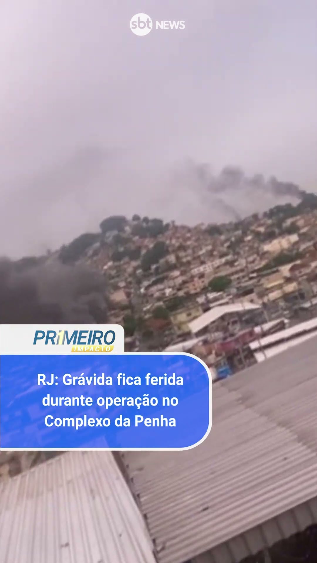 Grávida fica ferida durante tiroteio e operação no Complexo da Penha