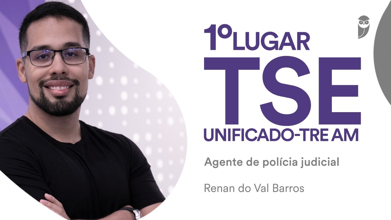 TRE-AM: Conheça Renan Barros, aprovado em 1° lugar para Agente de Polícia