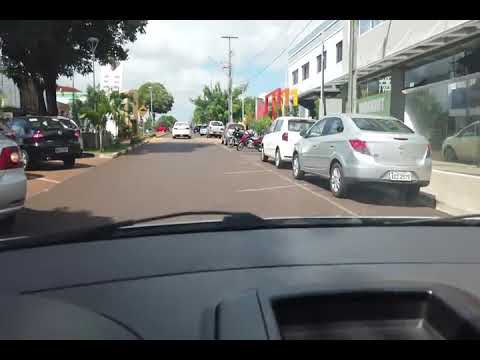 Passeio de carro pelo centro de Ubiratã Paraná
