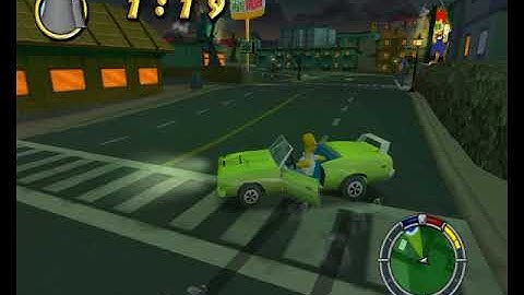 The Simpsons: Hit & Run Gameplay / Walkthrough / Playthrough Part 35 Pocket Protector