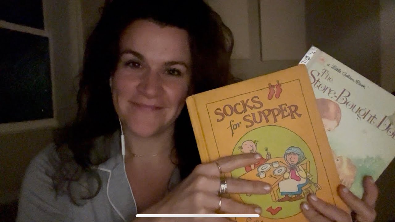 ASMR Reading You My Favorite Childhood Books (Apple Mic, GENTLE Up Close Whispers)