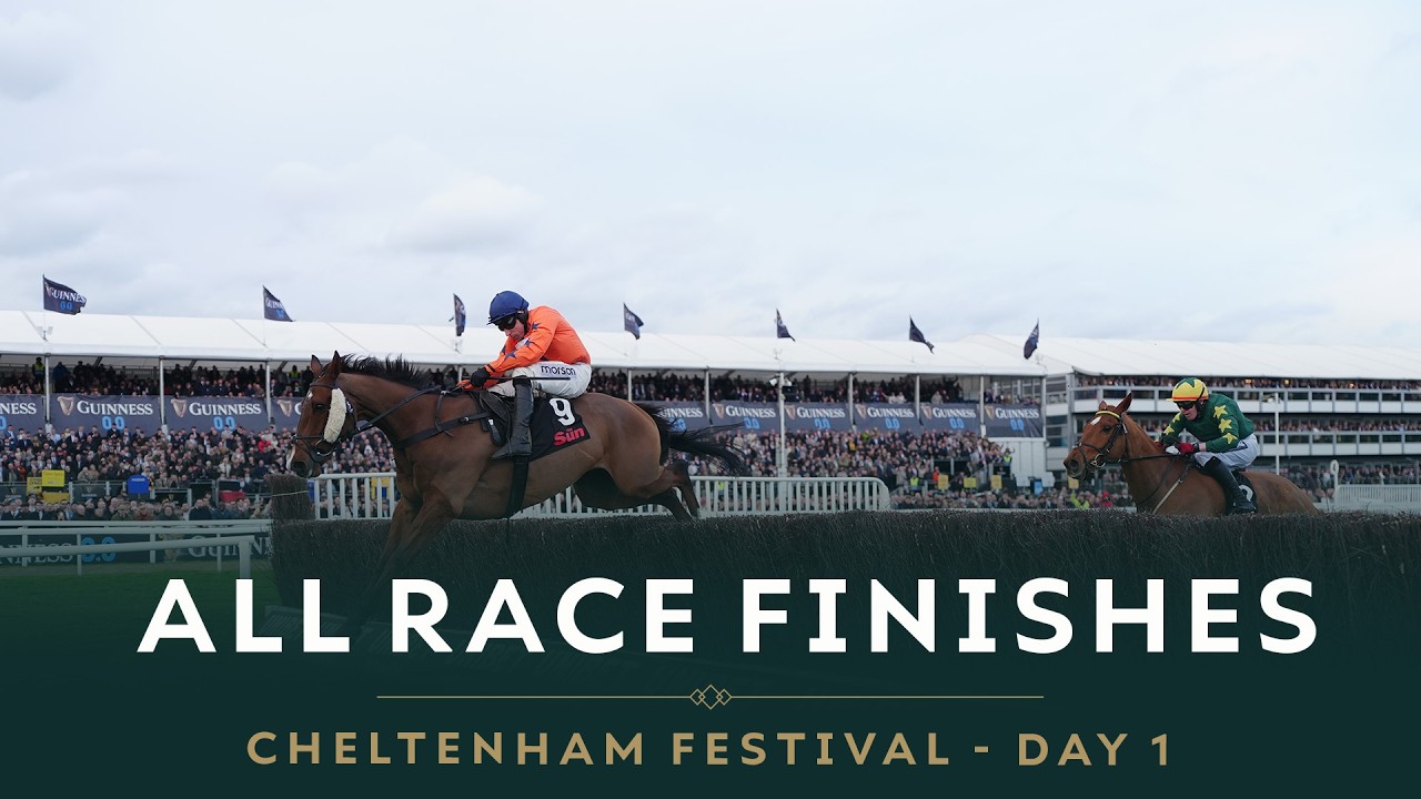 All race finishes from Champion Day at the 2026 Cheltenham Festival