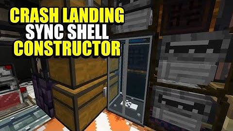 Ep8 Sync Shell Constructor - Minecraft Crash Landing Modpack