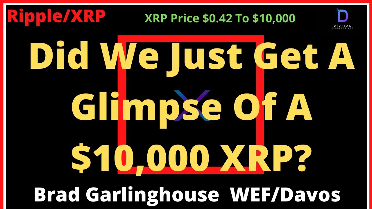 Ripple/XRPBrad Garlinghouse WEF, Jeremy Allaire USDC, Did We Just Get