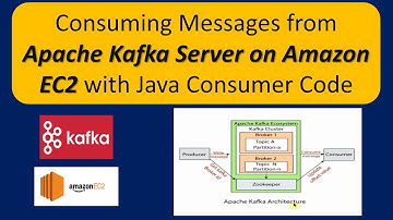 Java Consumer code to consume messages from Apache Kafka Server installed in the Amazon EC2 Instance