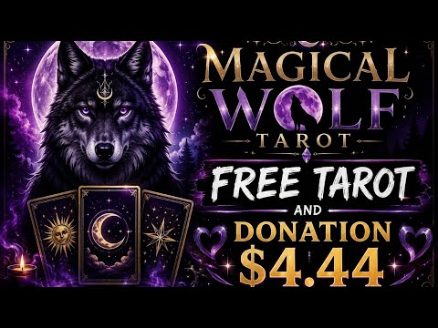 Magical Wolf Tarot Free Tarot and Donation $4.44