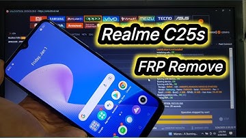 Realme C25s FRP Google Account Bypass / Realme C25s RMX3195 Google account unlock by unlocktool