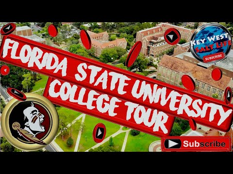 ❤️ Florida State University (FSU) Campus Tour  2021  (4K)