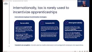 Building Effective State Apprenticeship Tax Credits