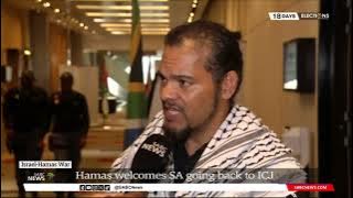 Israel-Hamas War I Hamas fully behind South Africa's decision of going back to ICJ