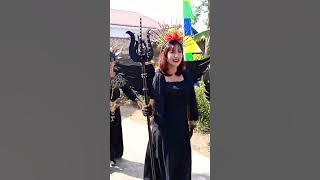 kostum karnaval Devil Cantik #shorts #karnaval #banaran