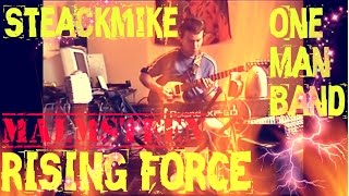 Rising Force Yngwie J Malmsteen Steackmike One Man Band Guitarsynthdrum Foot Technic