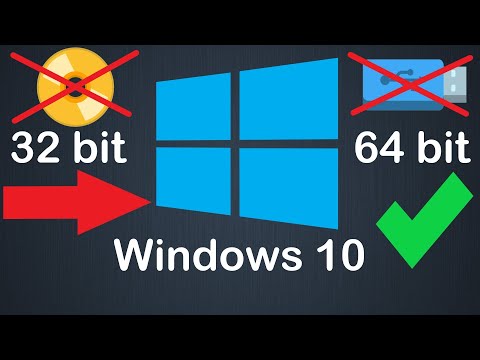Как перейти с 32 bit на 64 bit Windows 10 без флешки или диска и без потери данных