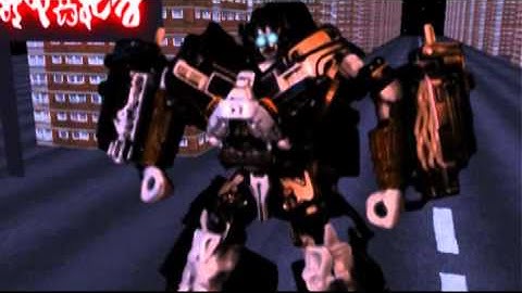 Transformers: ROTF Scene- Ironhide Enters Shanghai in Stop motion